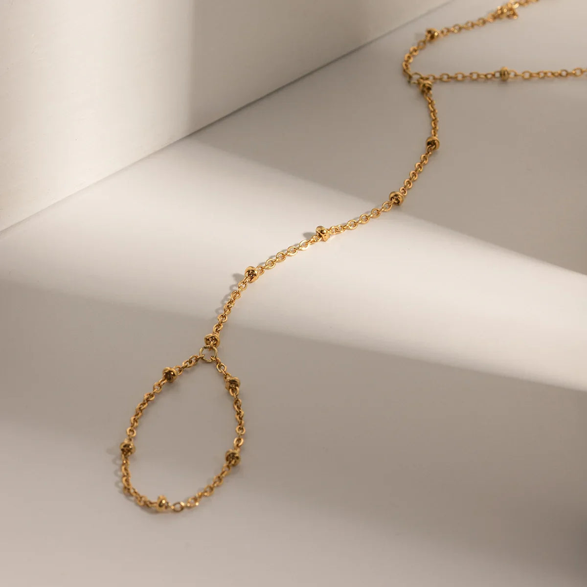 [AuraEcho]Evelyne Gold Chain Bracelet
