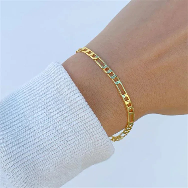 [AuraEcho]Saturn Gold Chain Bracelet