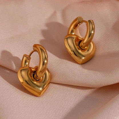 [AuraEcho]Aria's Arrow Gold Earrings