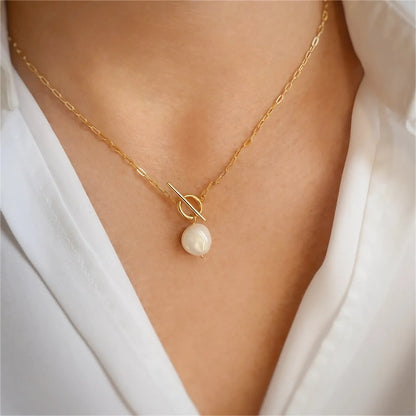 [AuraEcho]Aphrodite Freshwater Pearl Necklace