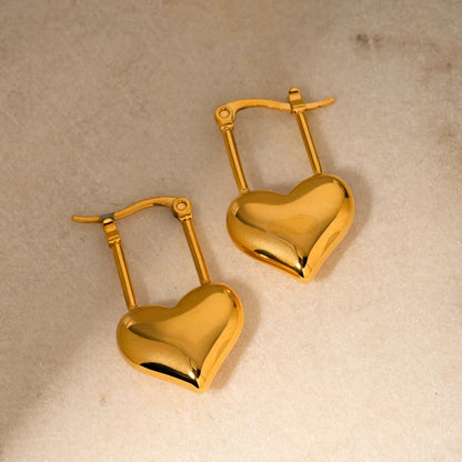 [AuraEcho]Jessamine Heart Earrings