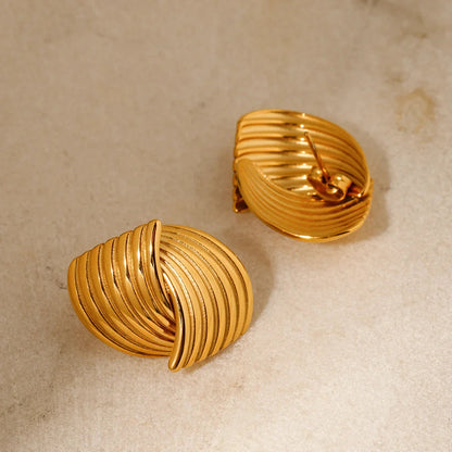 [AuraEcho]Sonia Gold Earrings