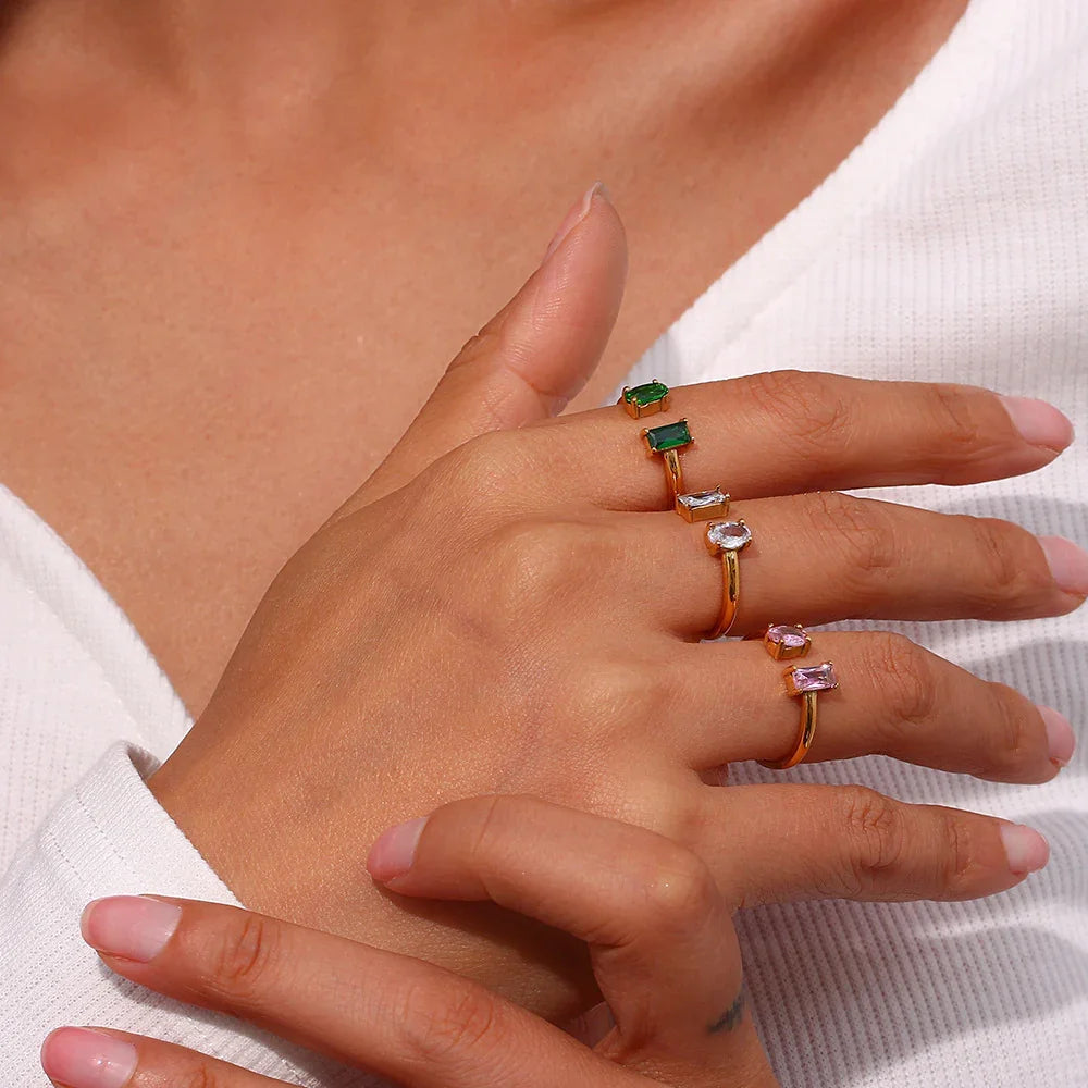 [AuraEcho]Fedilia Gemstone Ring