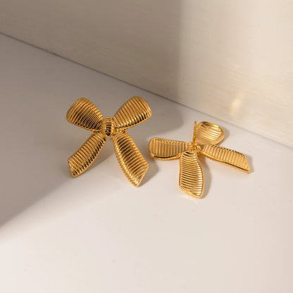 [AuraEcho]Caroline Gold Earrings