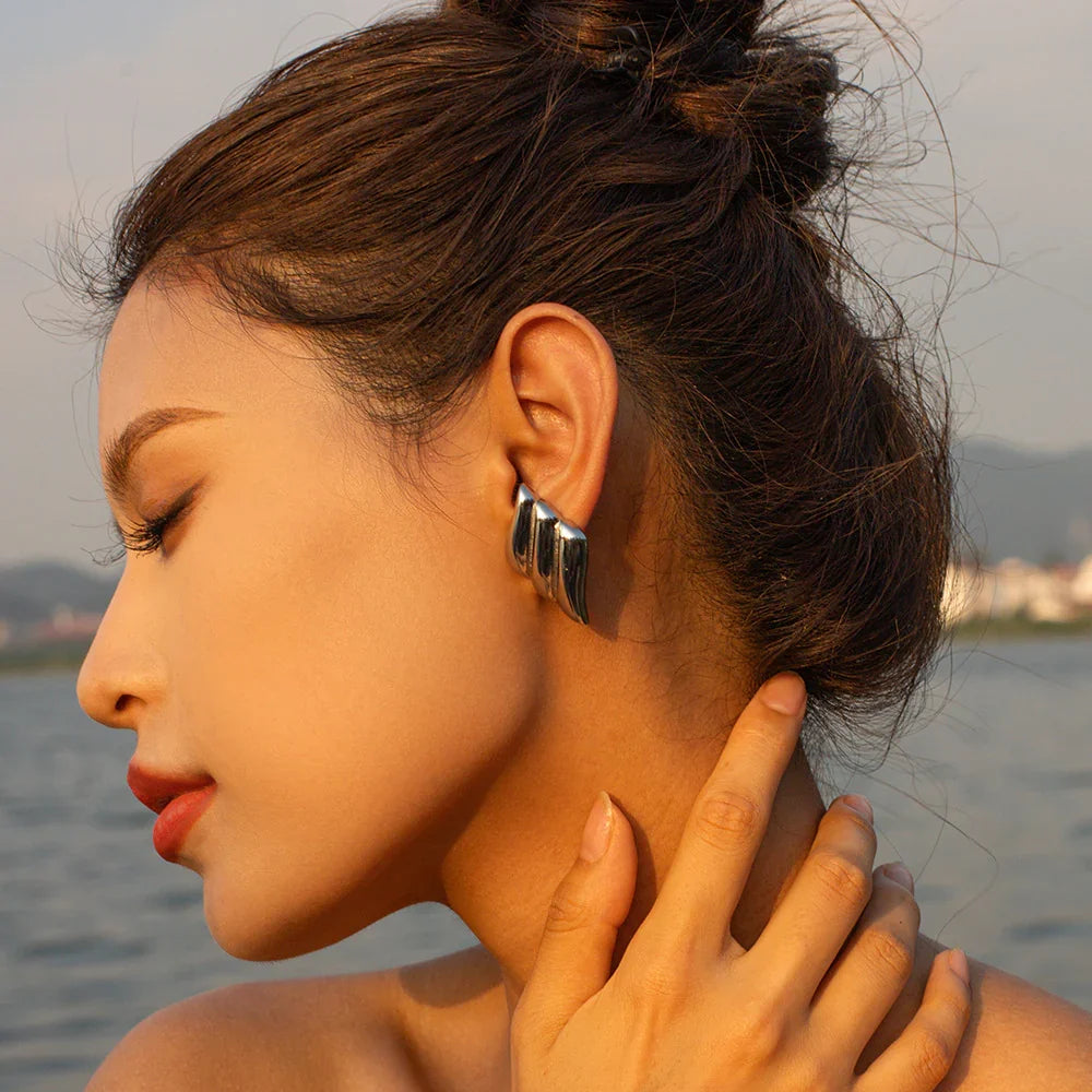 [AuraEcho]Vera Gold Earrings