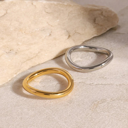 [AuraEcho]Miley Gold & Silver Layered Rings