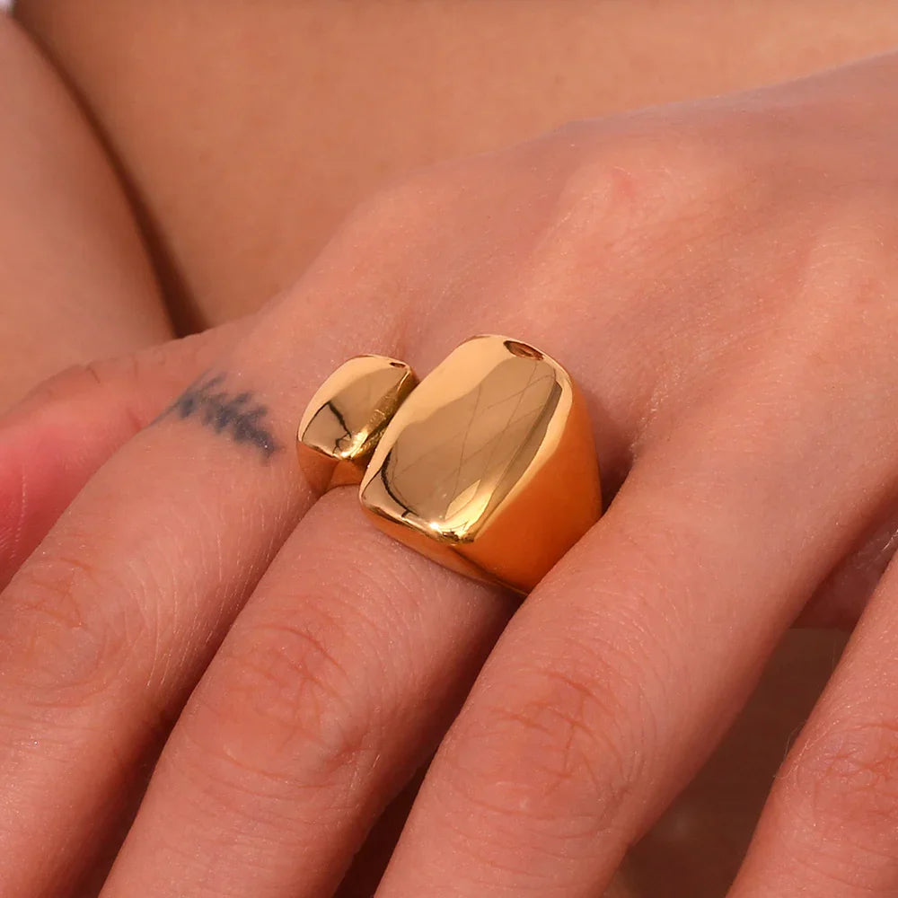 [AuraEcho]Janine Gold Ring