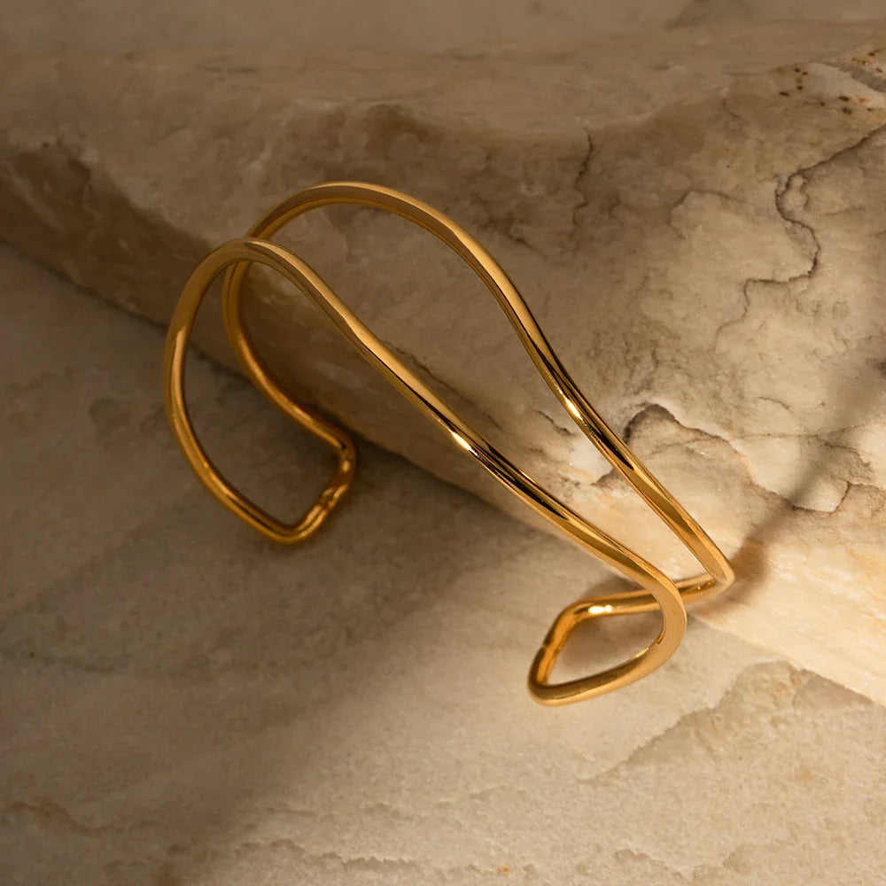 [AuraEcho]Dakota Gold Bracelet
