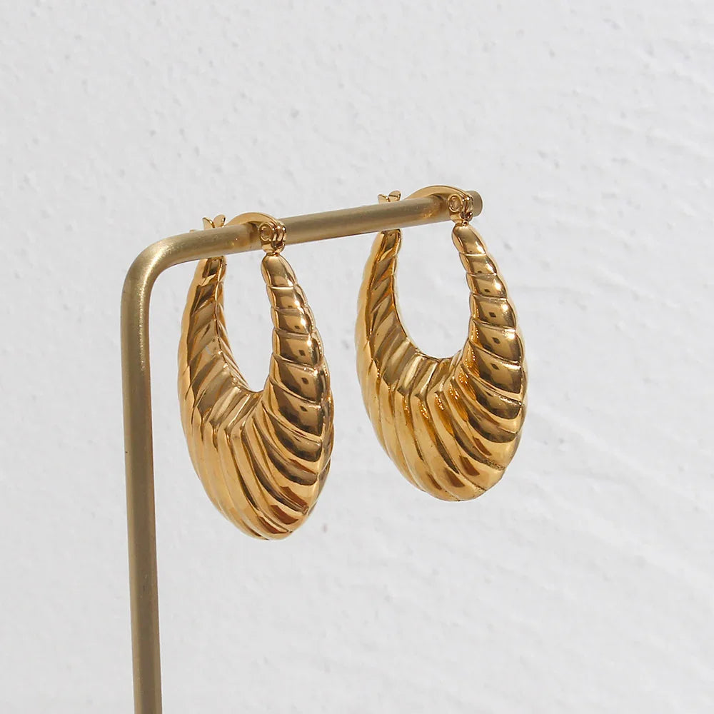 [AuraEcho]Camila Croissant Earrings