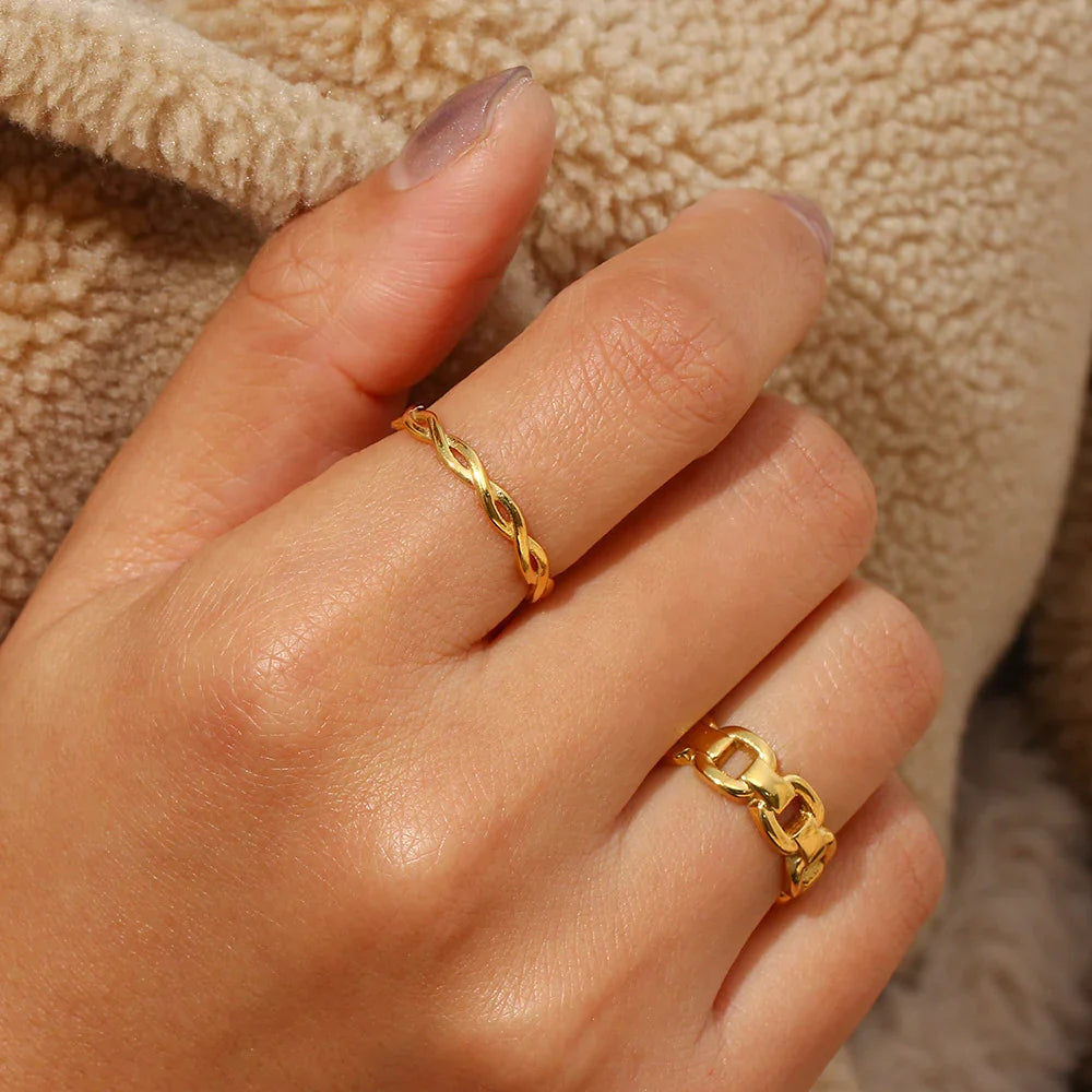 [AuraEcho]Keira Gold Ring