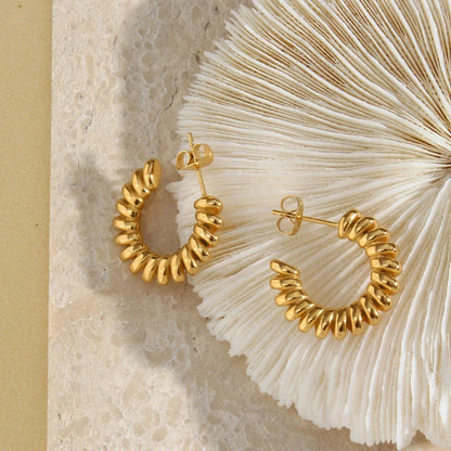 [AuraEcho]Brynlee Twisted Earrings