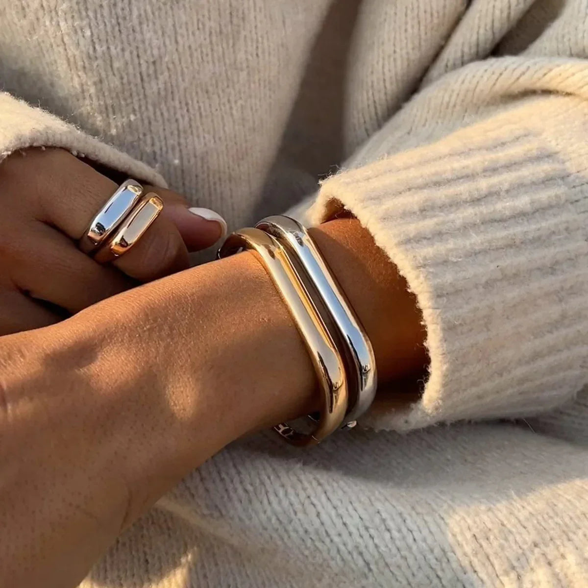 [AuraEcho]Annelise Gold Bracelet