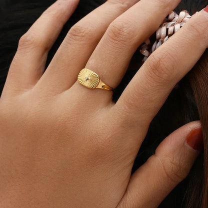 [AuraEcho]Aglaia Gold Ring