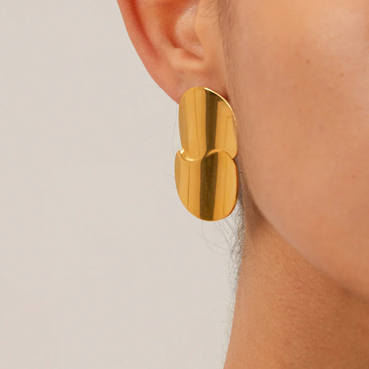 [AuraEcho]Mireille Gold Earrings
