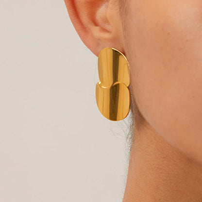[AuraEcho]Mireille Gold Earrings