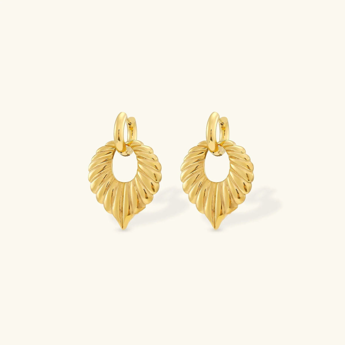 [AuraEcho]Penelope Leaf Earrings