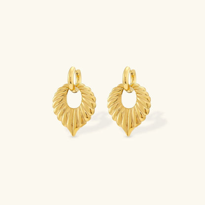 [AuraEcho]Penelope Leaf Earrings