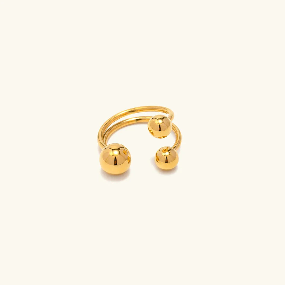[AuraEcho]Pluto's Orbit Gold Ring