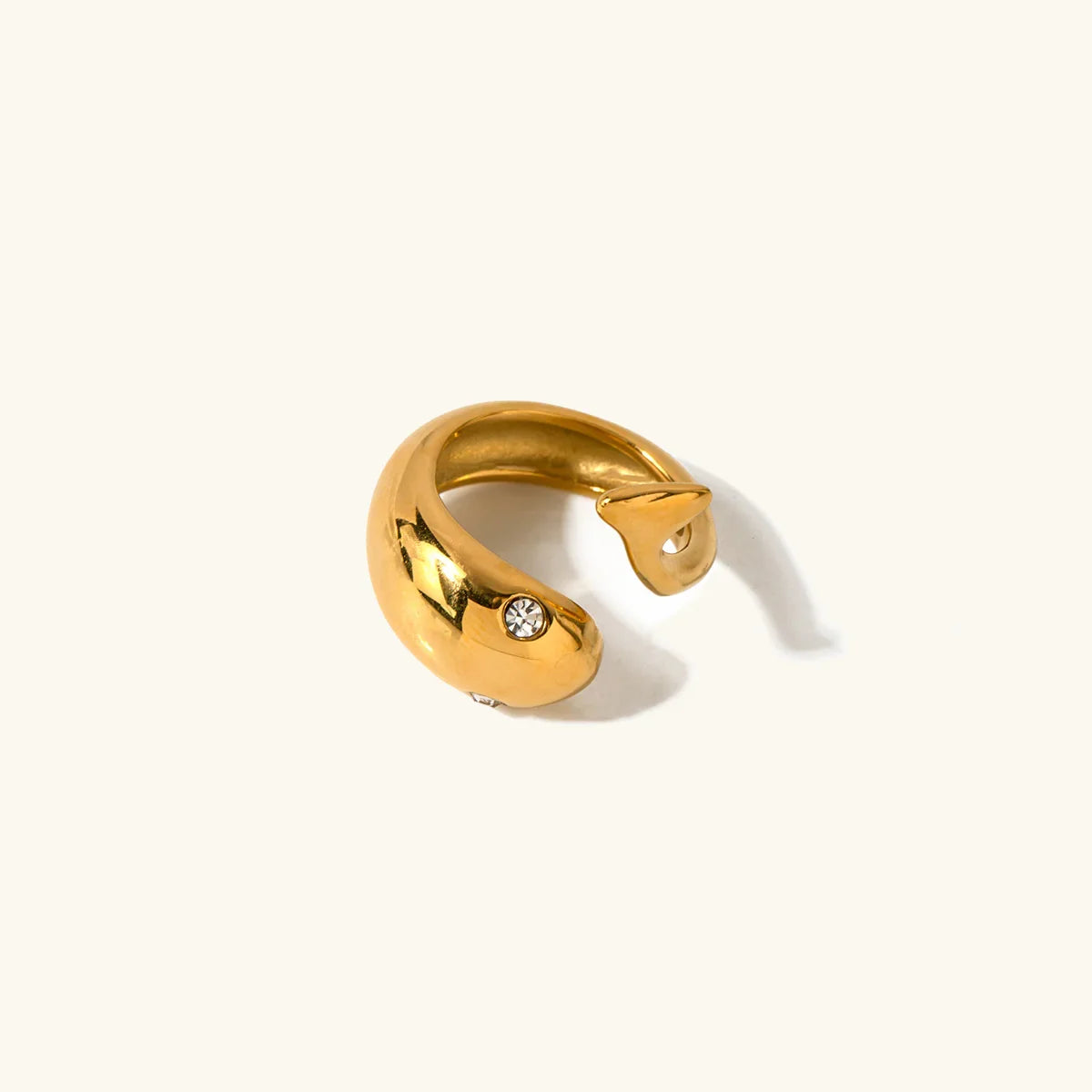 [AuraEcho]Etta Gold Serpent Ring