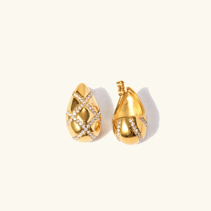 [AuraEcho]Linnea Gold Earrings