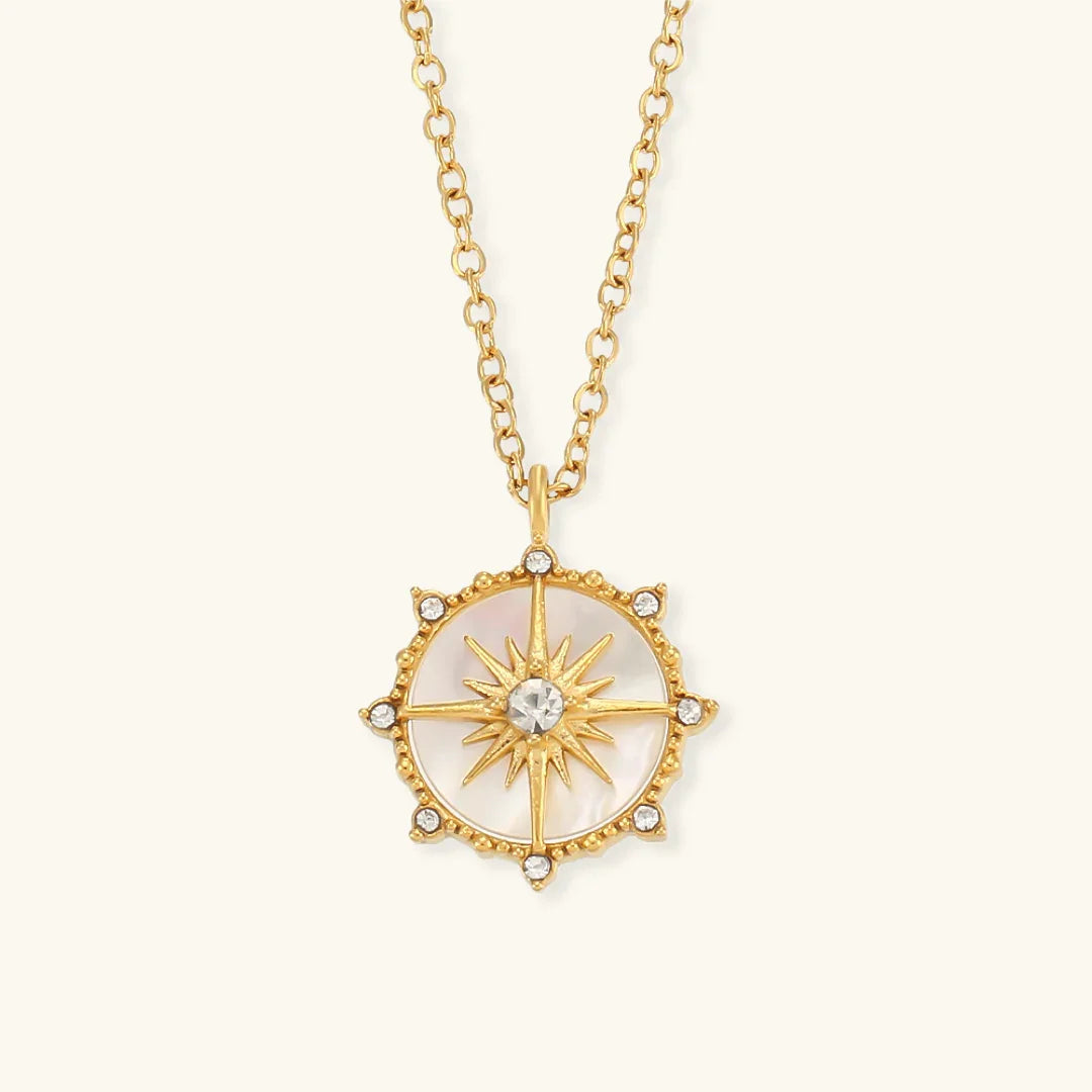 [AuraEcho]Polaris Gold Necklace