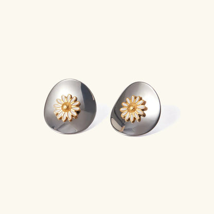 [AuraEcho]Georgiana Gold Earrings