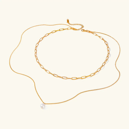 [AuraEcho]Undine Freshwater Pearl Necklace