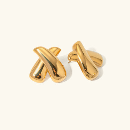 [AuraEcho]Catarina Gold Earrings