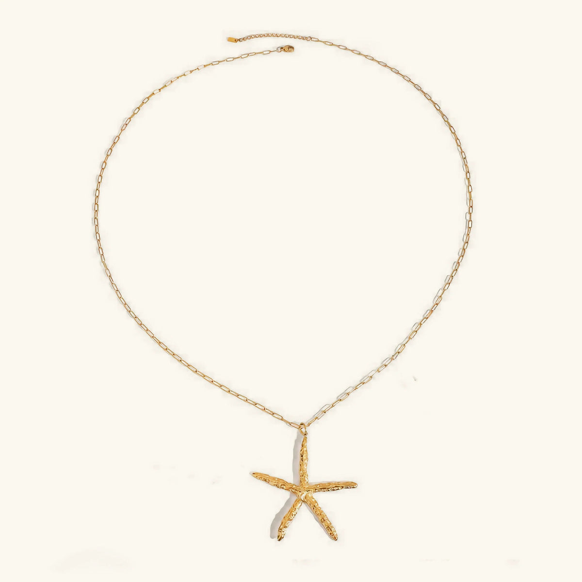 [AuraEcho]Claudia Gold Starfish Necklace