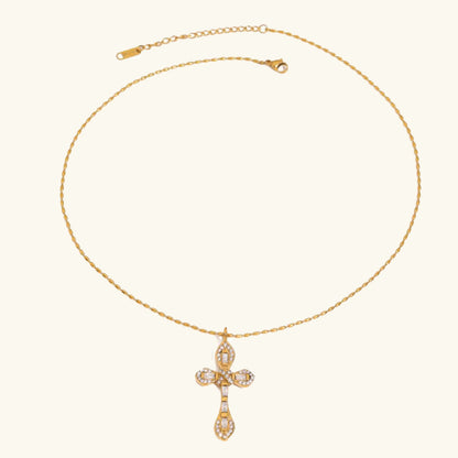 [AuraEcho]Olea Diamond Crucifix