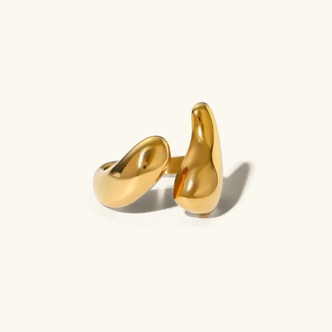 [AuraEcho]Abstract Gold Ring