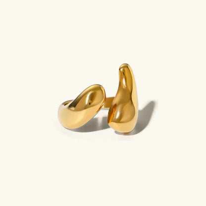 [AuraEcho]Abstract Gold Ring