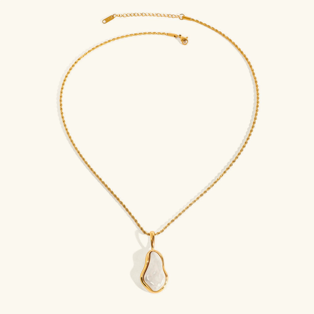 [AuraEcho]Marjorie Freshwater Pearl Necklace