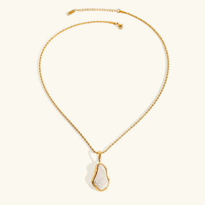 [AuraEcho]Marjorie Freshwater Pearl Necklace