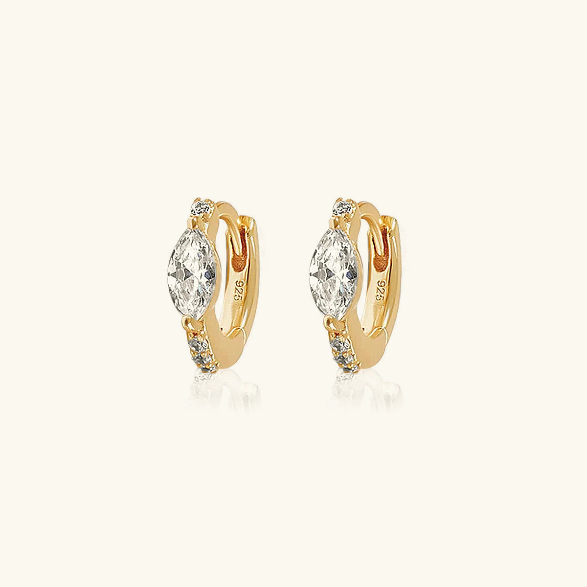 [AuraEcho]Mariah Mini Diamond Hoops