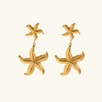 [AuraEcho]Moana Gold Earrings