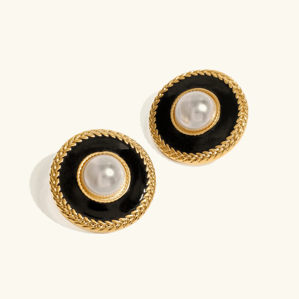 [AuraEcho]Haven Pearl Earrings