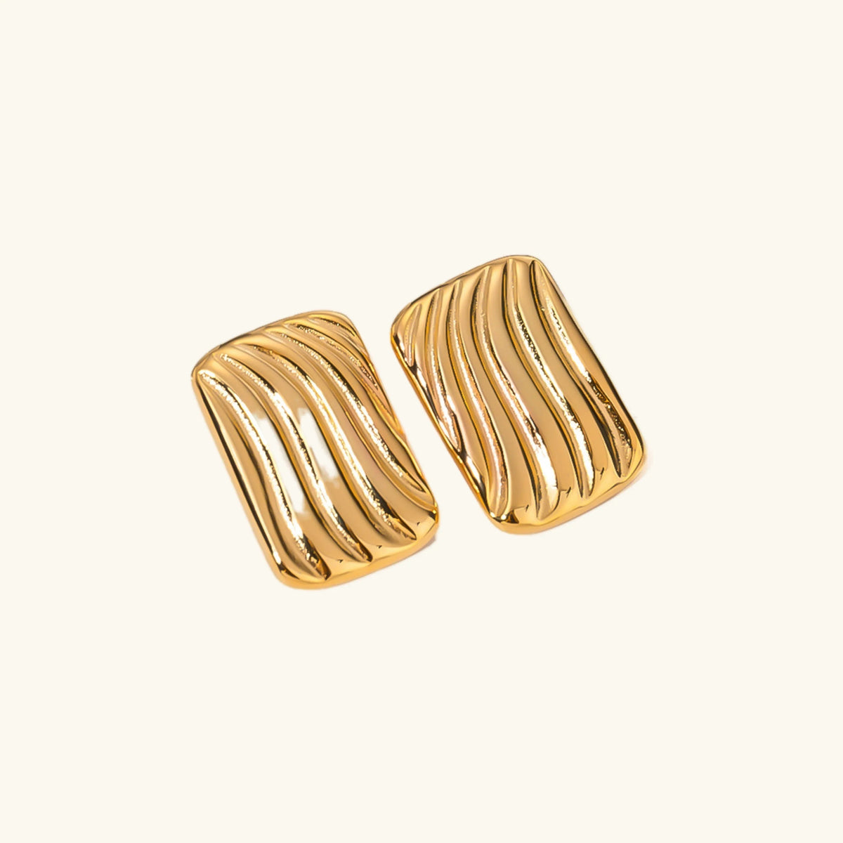 [AuraEcho]Colette Gold Earrings
