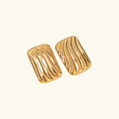 [AuraEcho]Colette Gold Earrings