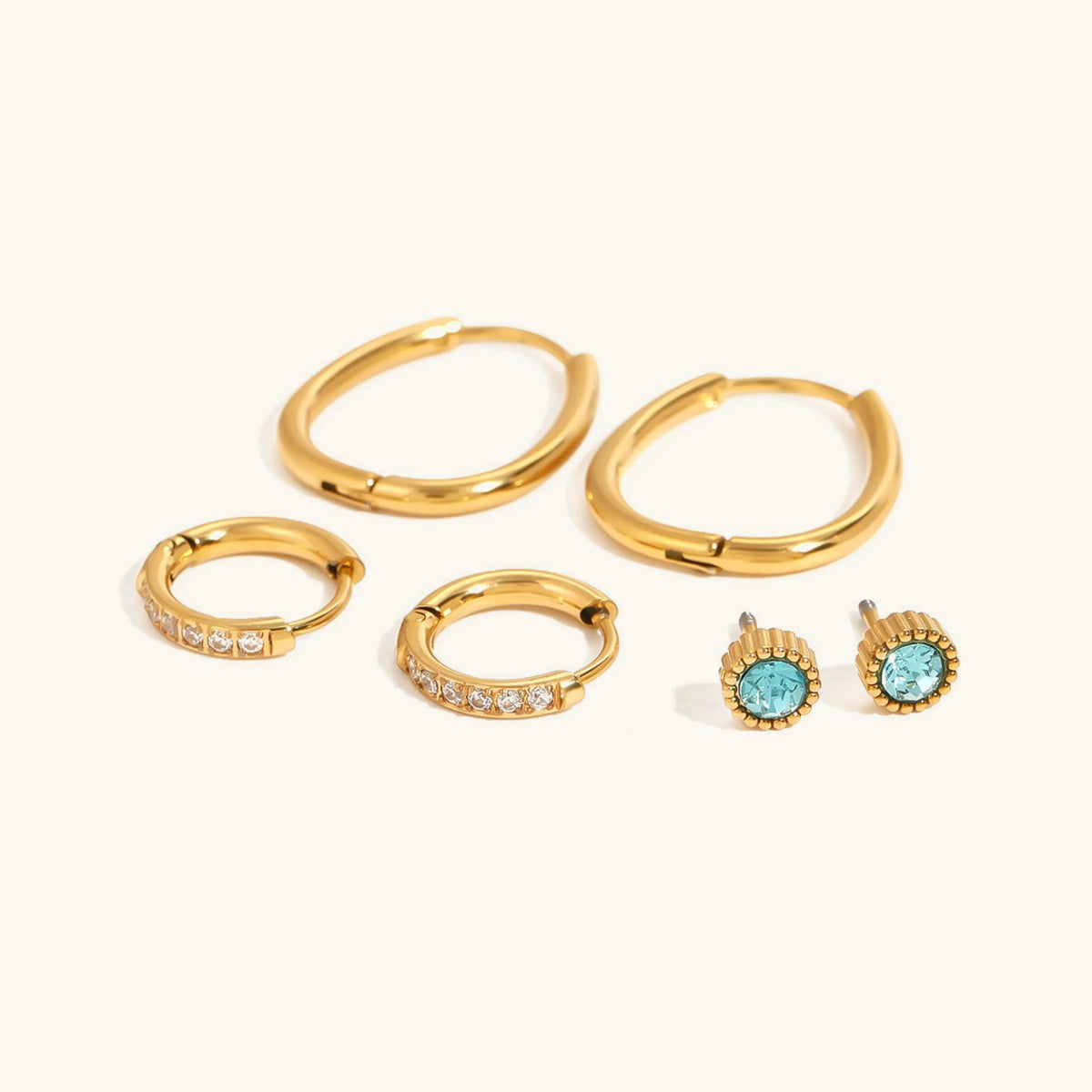 [AuraEcho]Kylie Diamond Earring Bundle