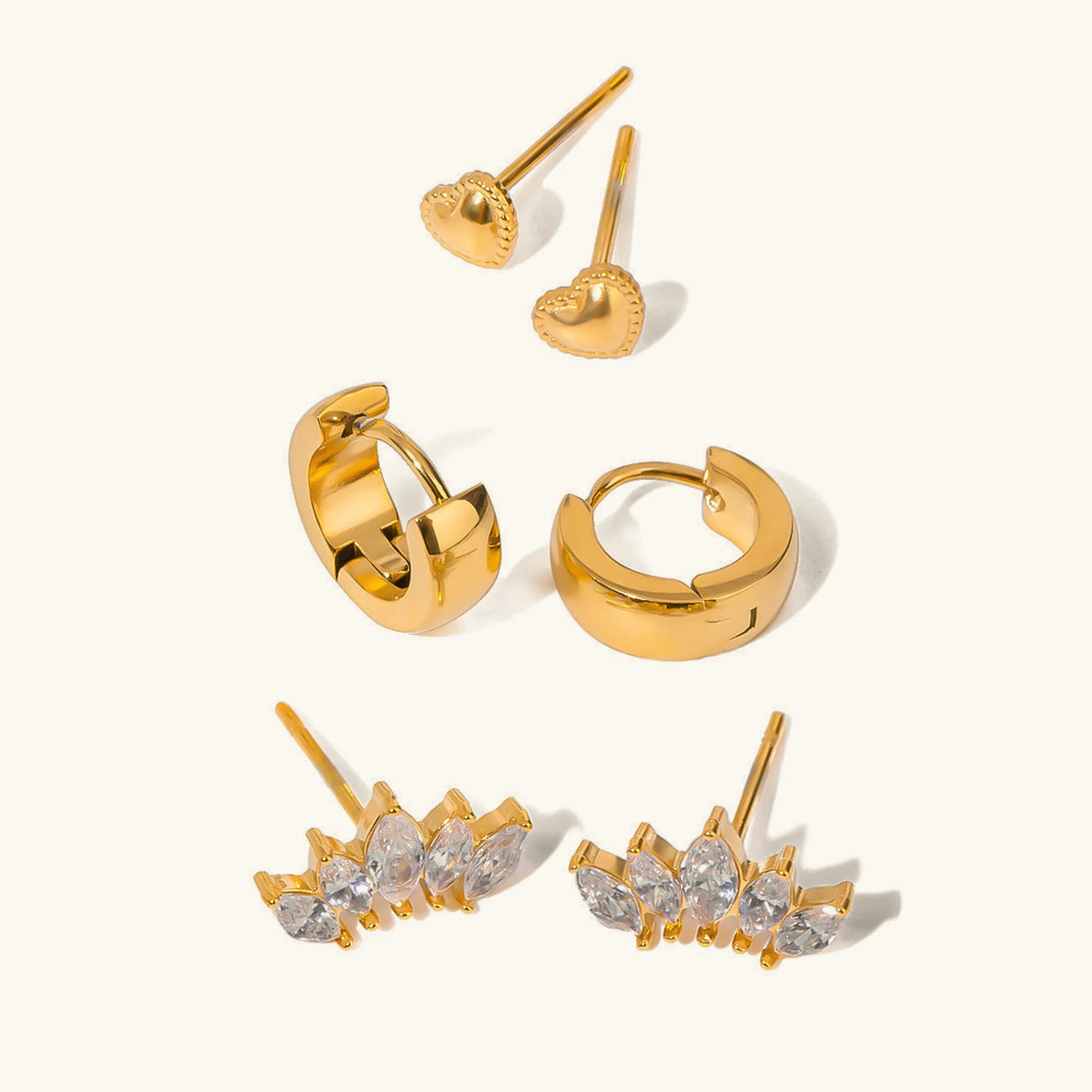 [AuraEcho]Lyanna Diamond Earring Bundle