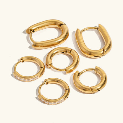 [AuraEcho]Florielle Staple Hoops Bundle