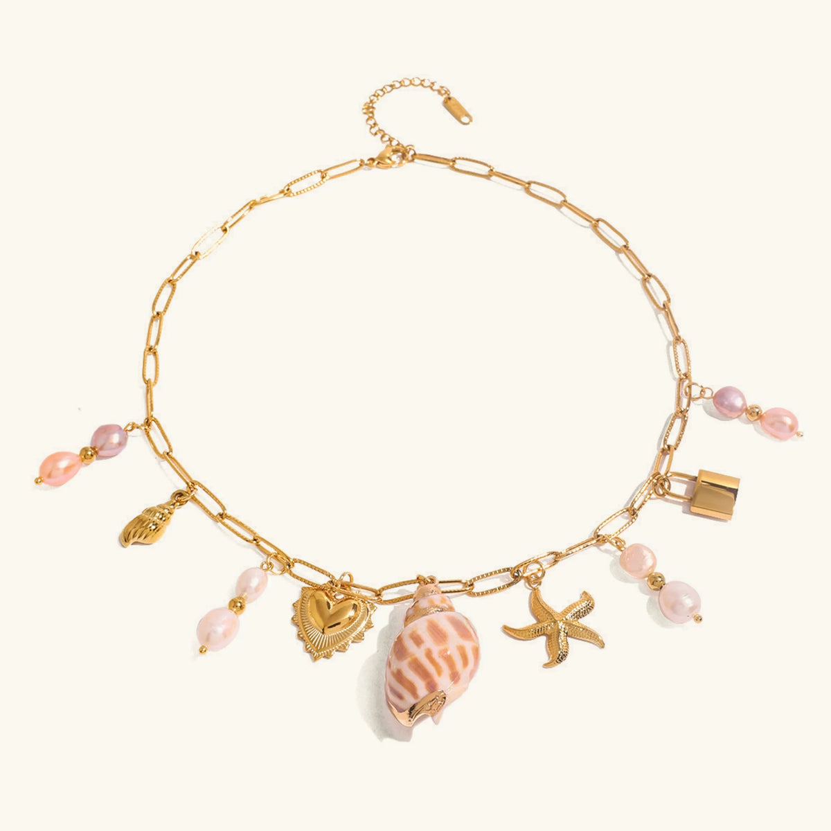 [AuraEcho]Pacific Freshwater Pearl Necklace