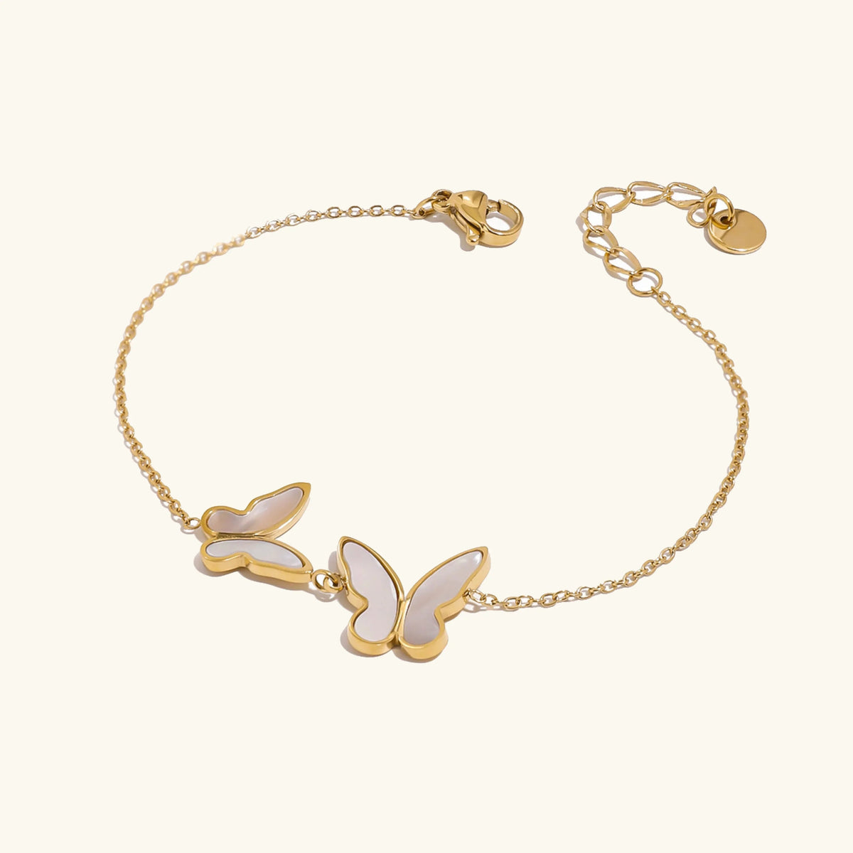 [AuraEcho]Blaire Butterfly Pearl Bracelet