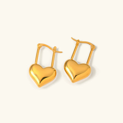 [AuraEcho]Jessamine Heart Earrings
