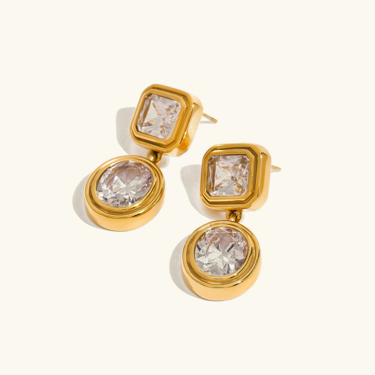 [AuraEcho]Amanda Diamond Earrings