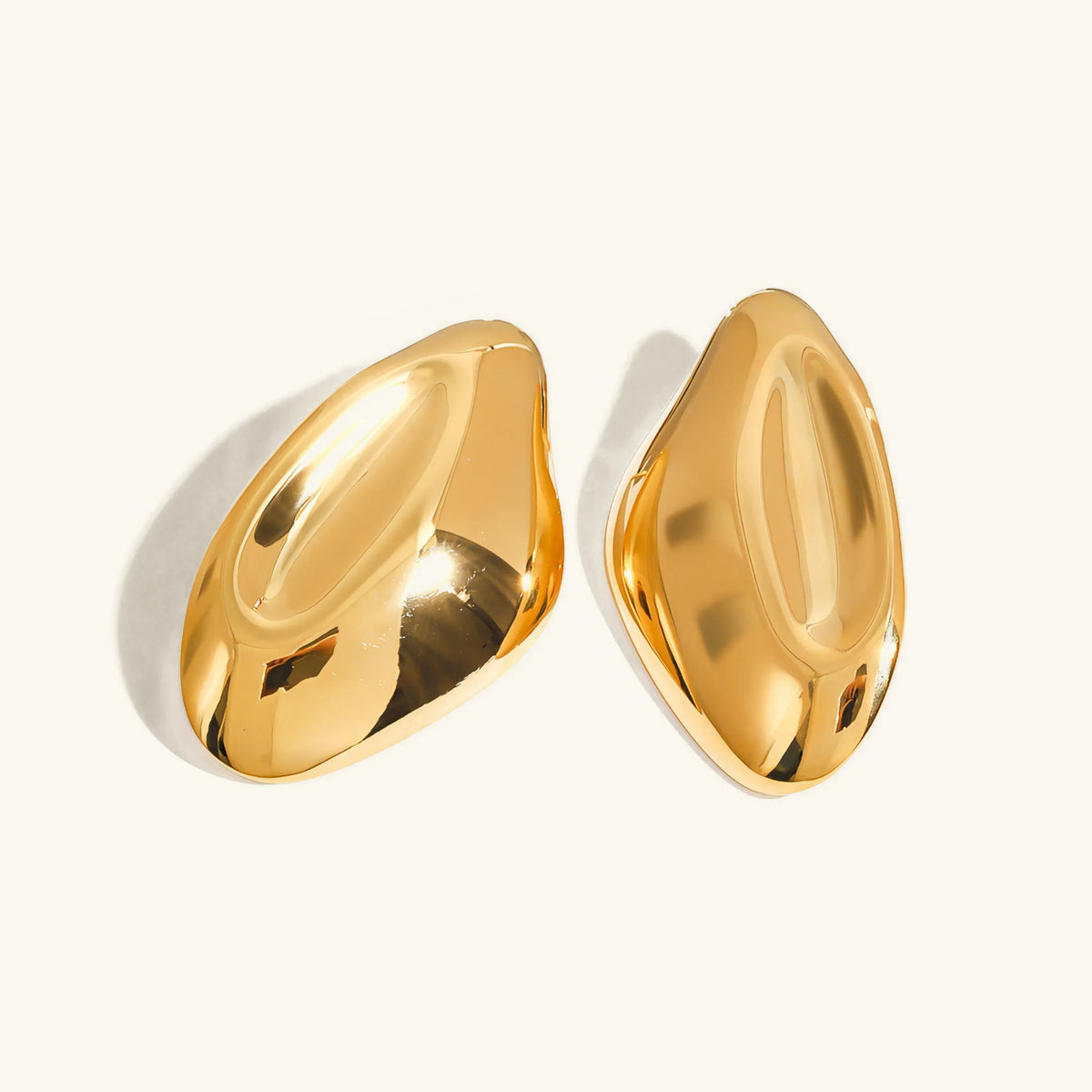 [AuraEcho]Zinnia Gold Earrings