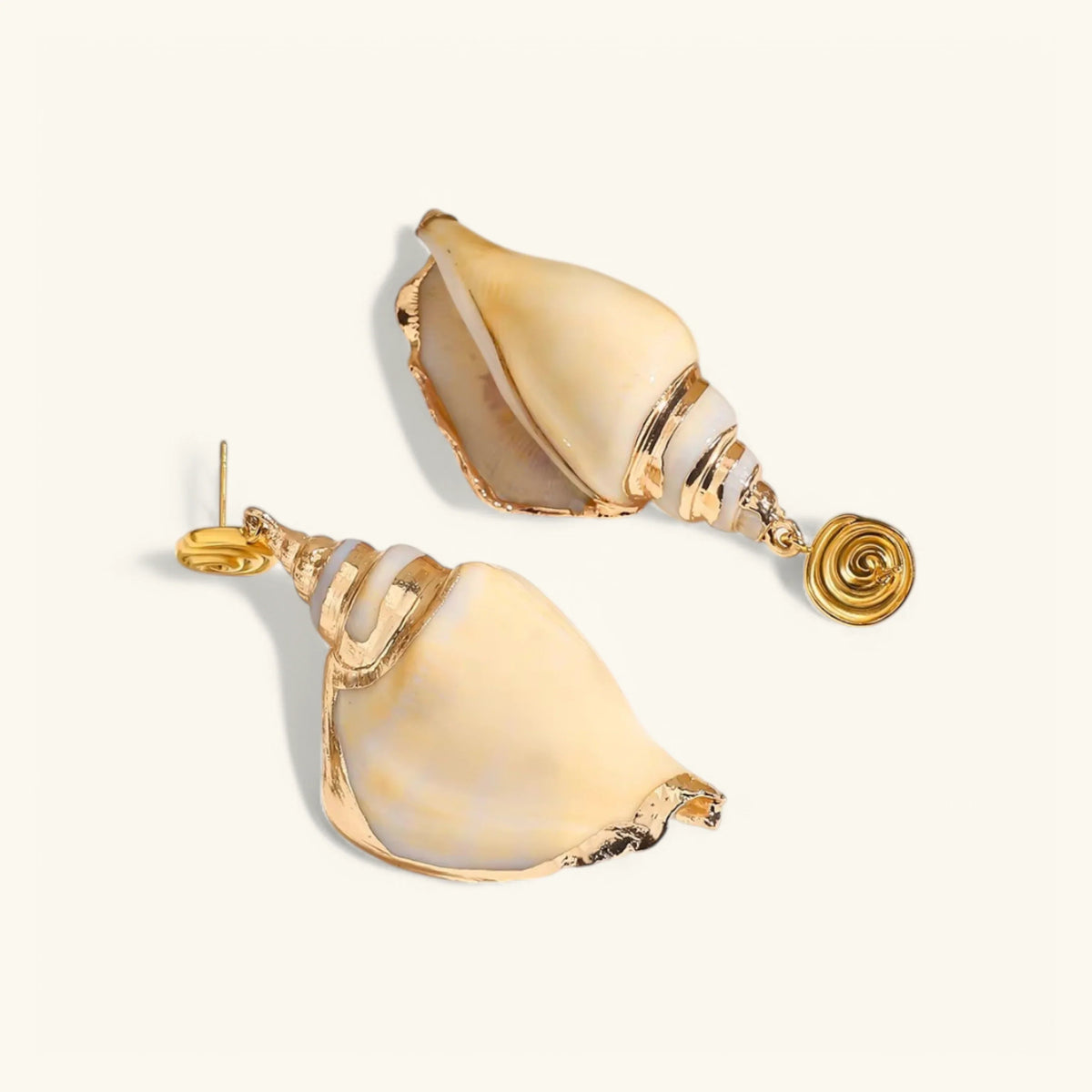 [AuraEcho]Sabrina Seashell Earrings