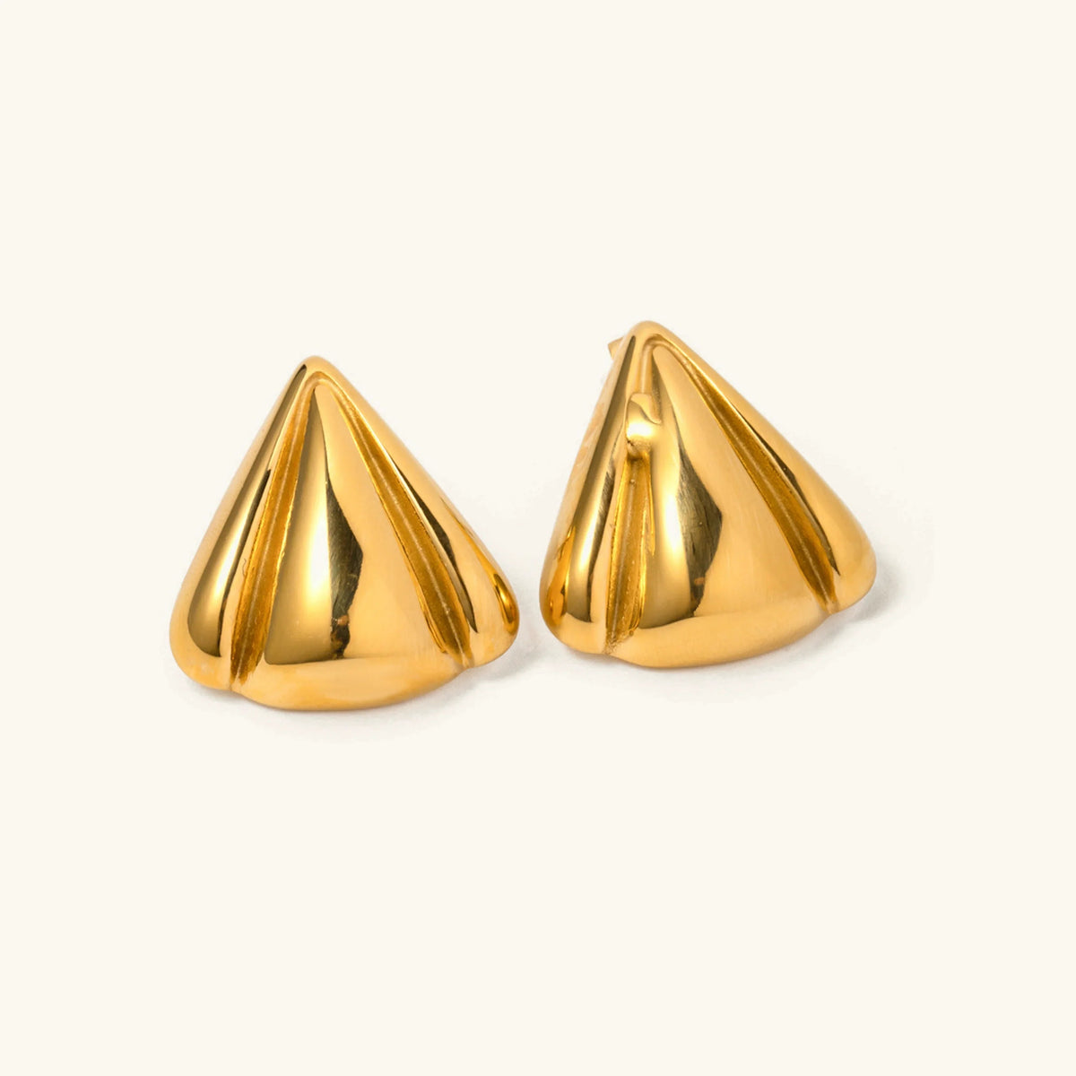 [AuraEcho]Jillian Vintage Gold Earrings