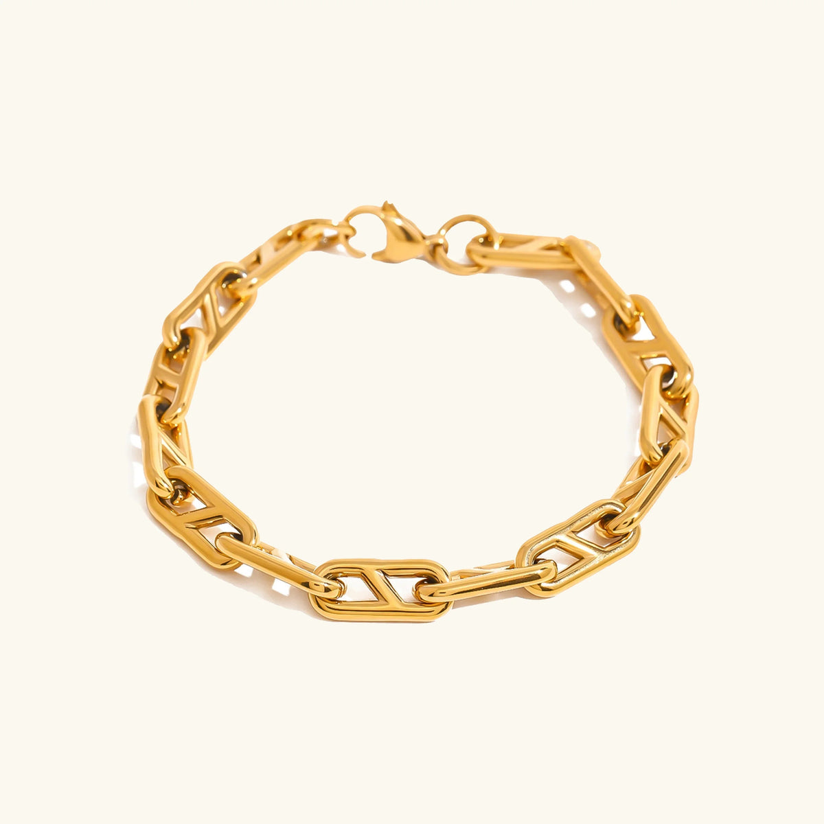 [AuraEcho]Melissa Gold Chain Bracelet